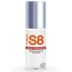 vVigoroso STIMUL8 - S8 LUBRIFICANTE ANAL EFEITO CALOR 125 ML