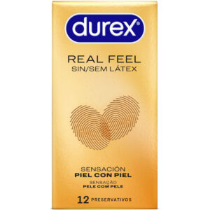 Vigoroso - DUREX - CAMISINHAS REAL FEEL SEM LÁTEX 12 UNIDADES