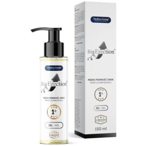 vVigoroso MEDICA GROUP - GEL ÍNTIMO PARA EREÇÃO MASCULINA BIG ERECTION 150 ML