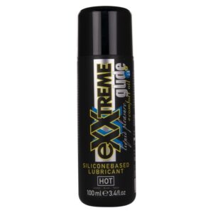 vVigoroso HOT - EXXTREME GLIDE LUBRIFICANTE À BASE DE SILICONE + ÓLEO CONFORTANTE A+ 100 ML