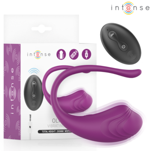 Vigoroso INTENSE - OVO VIBRATÓRIO ROXO OLIVIA COM CONTROLE REMOTO