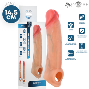 Vigoroso MR INTENSE - SIMON M CAPA DE SILICONE PARA PÊNIS 14