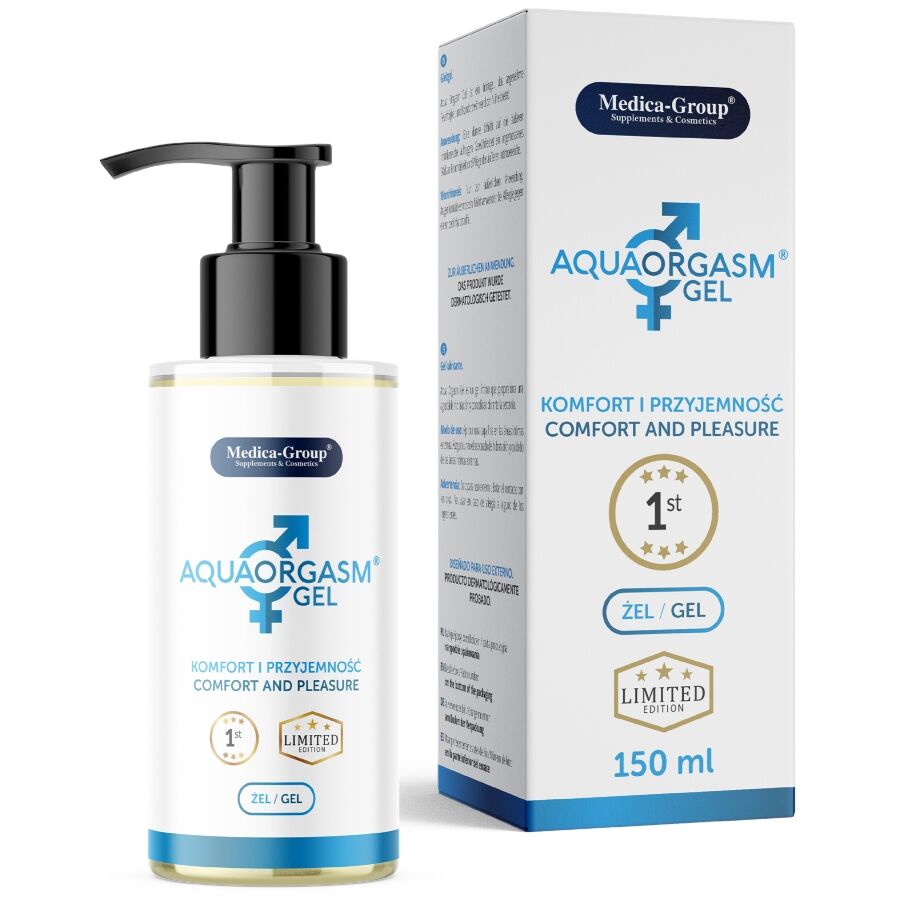 vVigoroso MEDICA GROUP - AQUA ORGASM GEL ÍNTIMO 150 ML
