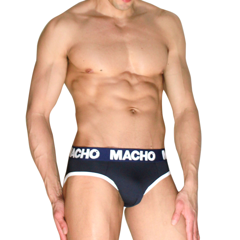 vVigoroso MACHO - MCH008 AZUL MARINHO CLÁSSICO SLIP M