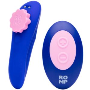 Vigoroso ROMP - CALCINHA DE SILICONE VIBRATÓRIA MAGNÉTICA PARA FESTAS COM CONTROLE REMOTO
