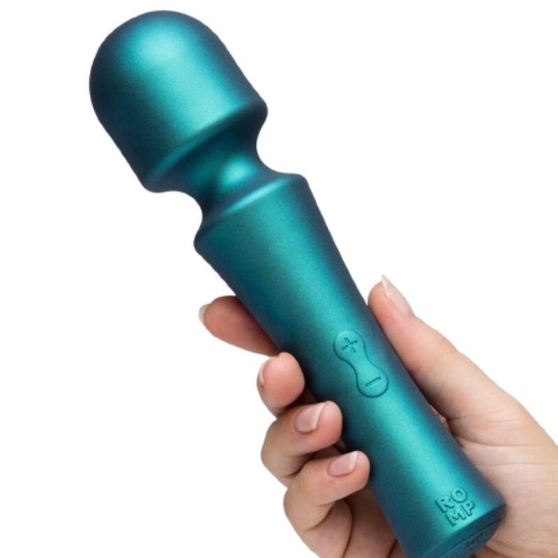ROMP - PRESTO MINI WAND VIBRATOR COM CABEÇA FLEXÍVEL VERDE - Image 2