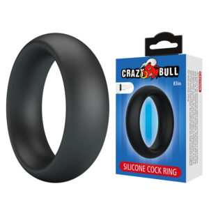 Vigoroso CRAZY BULL - ELIO ANEL PENIANO DE SILICONE PRETO