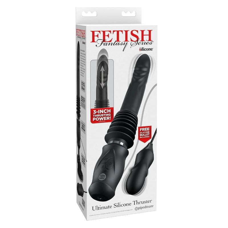 Vigoroso FETISH FANTASY SERIES - PROPULSOR DE SILICONE SUPREMO