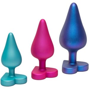 Vigoroso ROMP - KIT DE TREINAMENTO ANAL LUSTER P/M/G COM BASE EM FORMATO DE CORAÇÃO