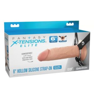 Vigoroso FANTASY X-TENSIONS ELITE - STRAP-ON DE SILICONE OCO DE 15
