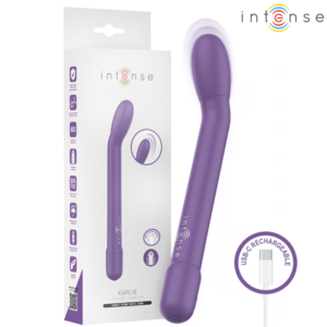Vigoroso INTENSE - ESTIMULADOR DE PONTO G RECARREGÁVEL KARLIE ROXO