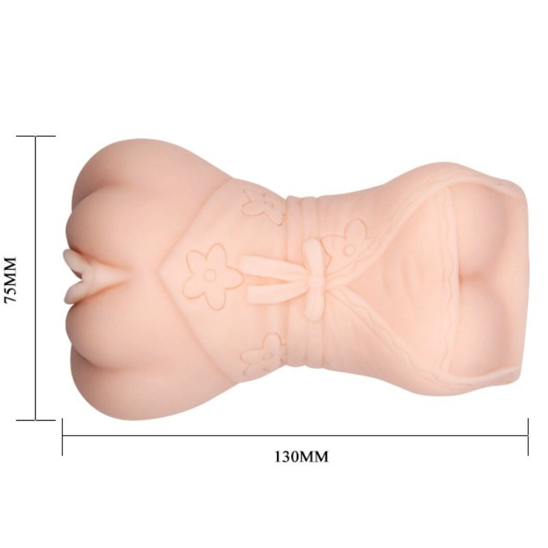 CRAZY BULL - MASTURBADOR DE PELE DE GUA VAGINA MODELO 4 - Image 3