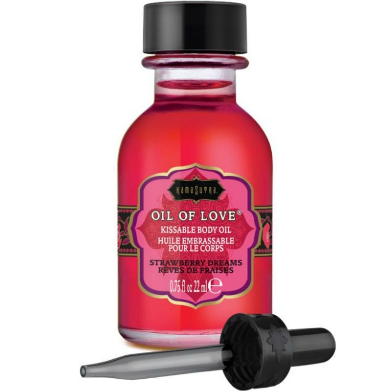 vVigoroso KAMASUTRA - ÓLEO COMESTÍVEL MORANGOS 22 ML