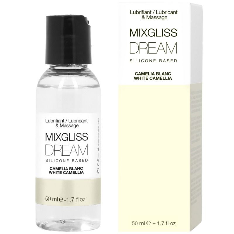 vVigoroso MIXGLISS - LUBRIFICANTE DE SILICONE DREAM WHITE CAMELIA 50 ML