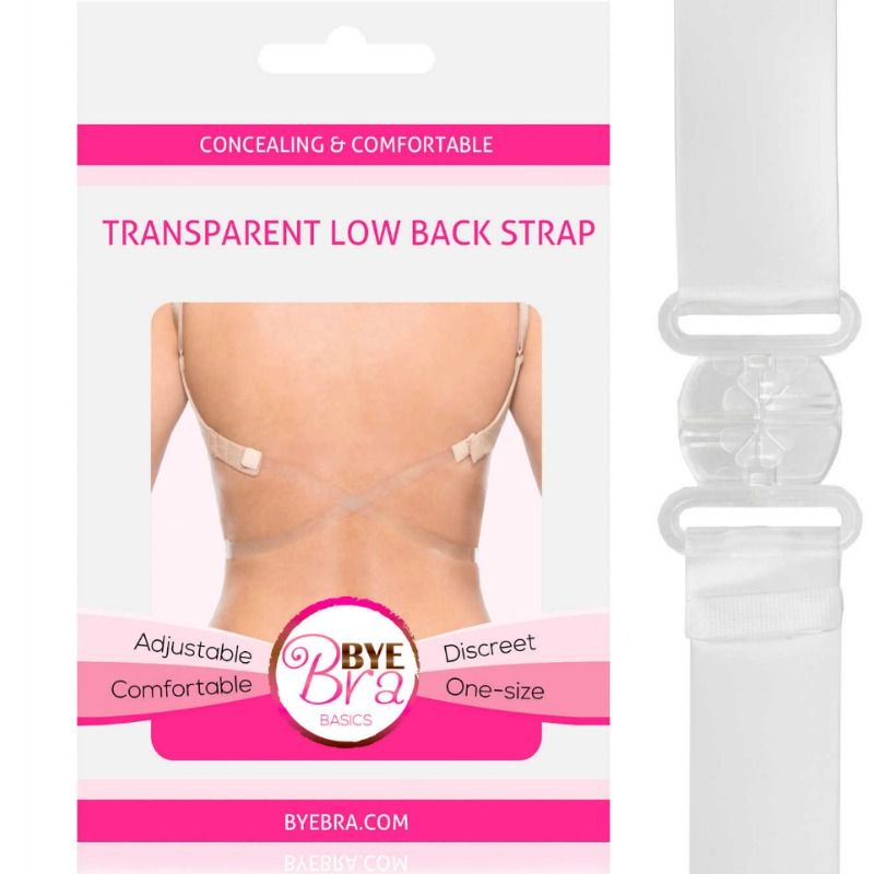 vVigoroso BYE-BRA - REDUTOR DE ALÇAS COSTAS TRANSPARENTES