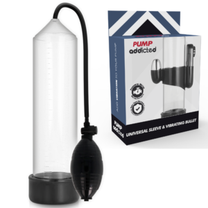 Vigoroso PUMP ADDICTED - VIBRADOR RX3 TRANSPARENTE