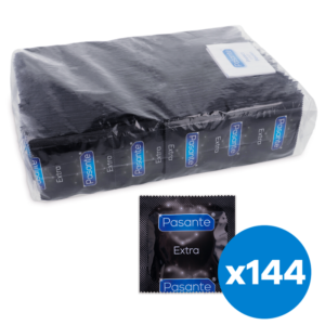 Vigoroso - PASANTE - PRESERVATIVOS EXTRA 144 UNIDADES