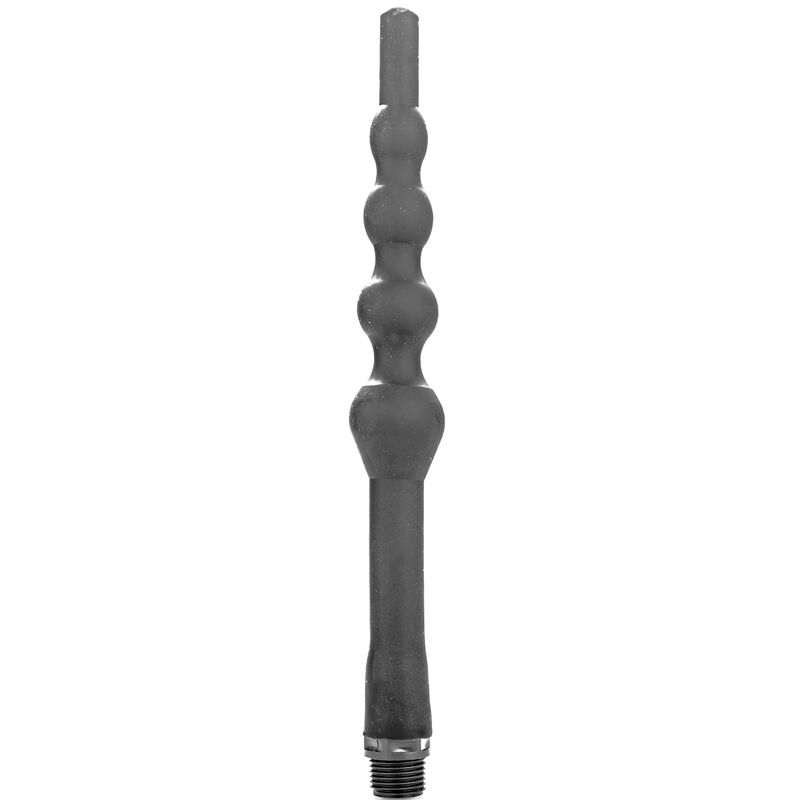 vVigoroso ALL BLACK - SILICONE ANAL DE CHUVEIRO DE FRESAS 27 CM