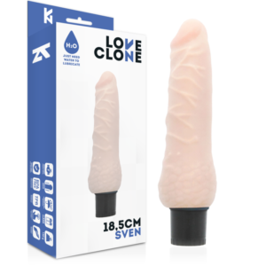 Vigoroso LOVECLONE - VIBRADOR AUTO LUBRIFICANTE SVEN 18.5 CM -O- 3.3 CM