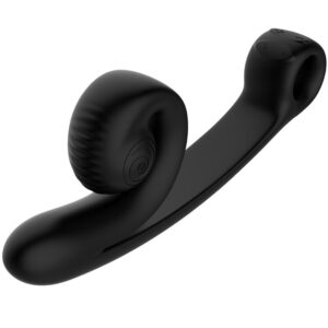 Vigoroso SNAIL VIBE - VIBRADOR CURVO PRETO