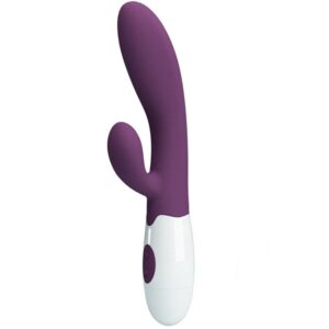 Vigoroso PRETTY LOVE - ALVIS VIBRADOR COELHO E PONTO G ROXO