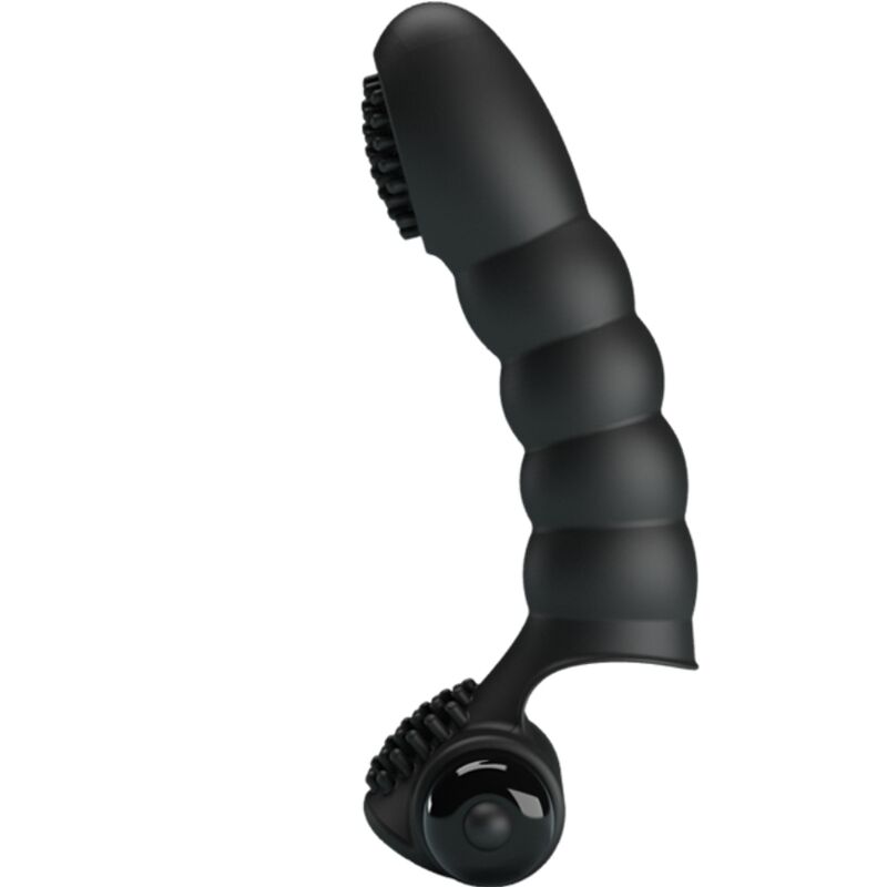 Vigoroso PRETTY LOVE - VIBRADOR DE DEDO ALEXANDER 10 VIBRAÇÕES PRETO