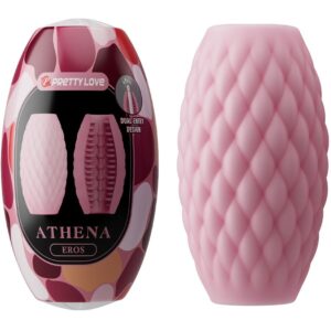 Vigoroso PRETTY LOVE - MASTURBADOR MASCULINO SILICONE ATHENA EROS ROSA