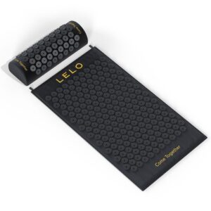 vVigoroso LELO - MASSAGEM CORPORAL ACUPRESSÃO TAPETE PRETO