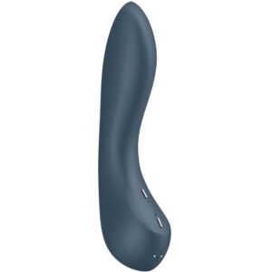 Vigoroso SATISFYER - G-SPOT WAVE 4 12 VIBRAÇÕES PROGRAMA VIBRADOR CINZA ESCURO