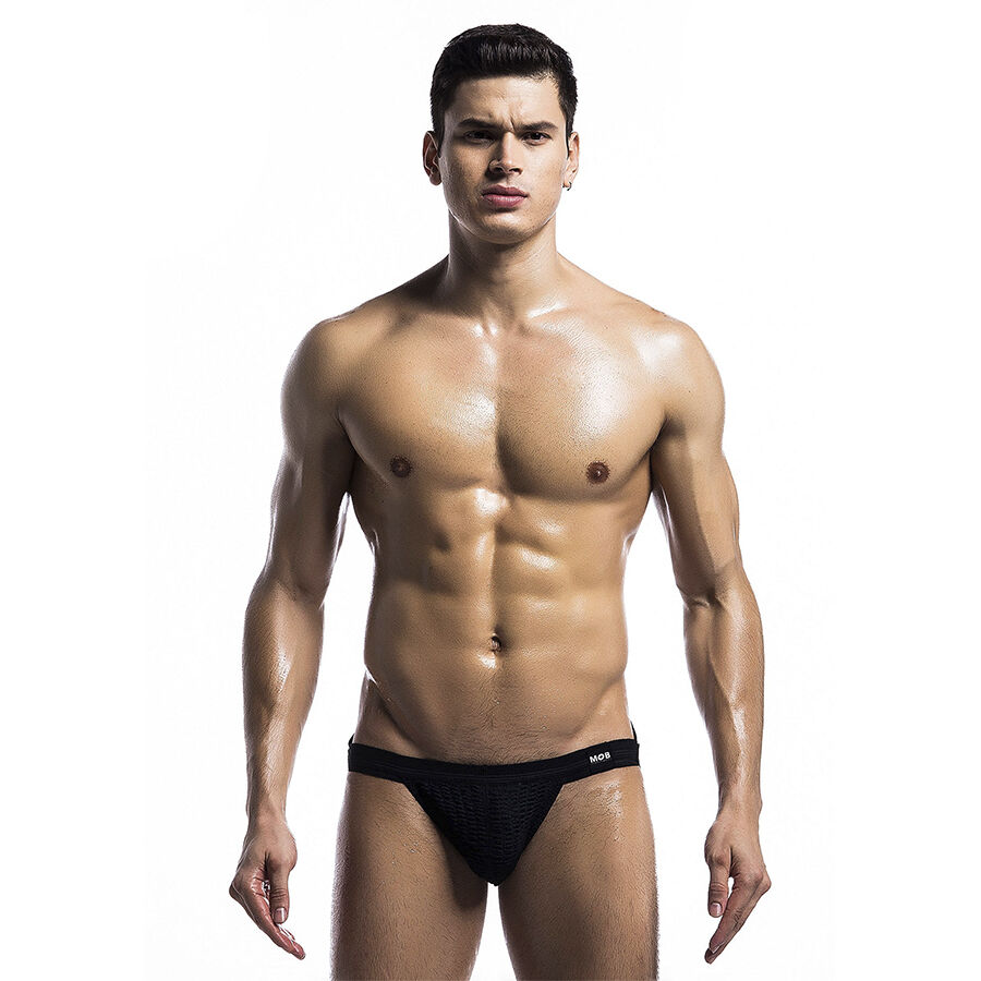 vVigoroso MOB - FETISH JOCKSTRAP SWIMSUIT PRETO TAMANHO S