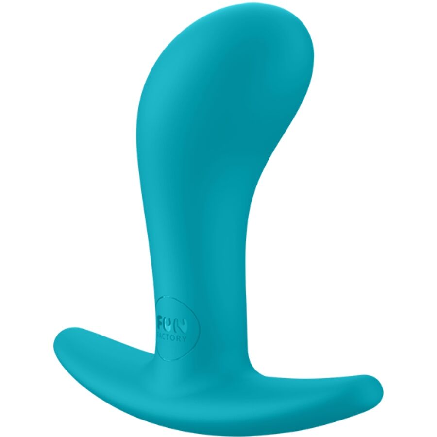 Vigoroso FUN FACTORY - PLUG ANAL EM FORMATO DE BUNDA TAMANHO P ÁGUA-MARINHA