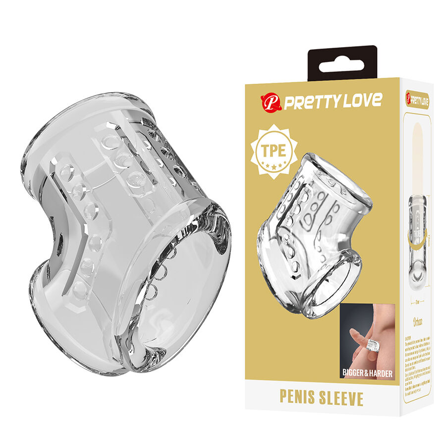Vigoroso PRETTY LOVE - CAPA CURTA TRANSPARENTE PARA PÊNIS