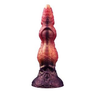 Vigoroso POWER MONSTERS - SAVAGE BEASTLORD TRICOLOR FANTASY SILICONE DILDO 24 CM Ø 5 CM