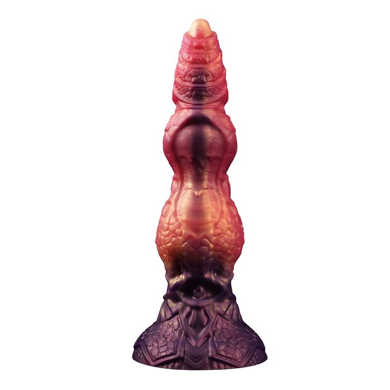 Vigoroso POWER MONSTERS - SAVAGE BEASTLORD TRICOLOR FANTASY SILICONE DILDO 24 CM Ø 5 CM