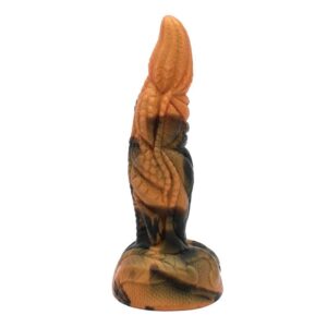 Vigoroso POWER MONSTERS - DILDO DE SILICONE FANTASIA TIRANOSSAURO BICOLOR 20