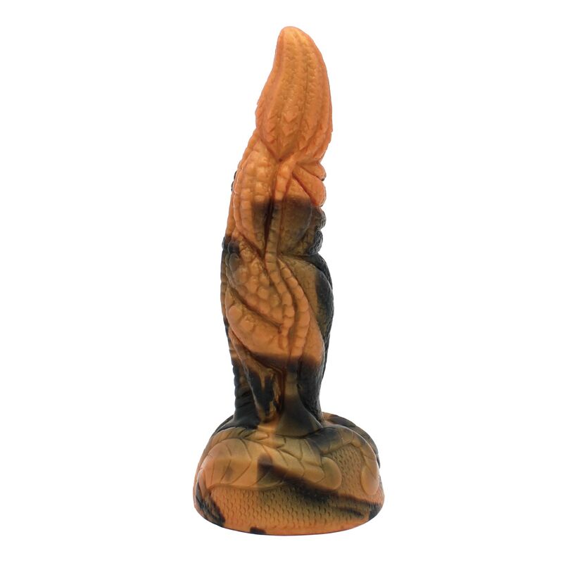 Vigoroso POWER MONSTERS - DILDO DE SILICONE FANTASIA TIRANOSSAURO BICOLOR 20