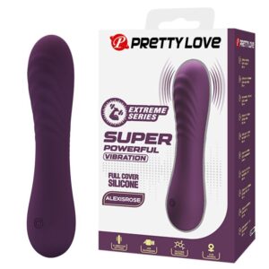 Vigoroso PRETTY LOVE - VIBRADOR RECARREGÁVEL ALEXISROSE COM 10 FUNÇÕES - ROXO