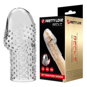 Vigoroso PRETTY LOVE - CAPA PENIANA PARA NERD: DEIXE SEU PÊNIS MAIS GROSSO E TRANSPARENTE