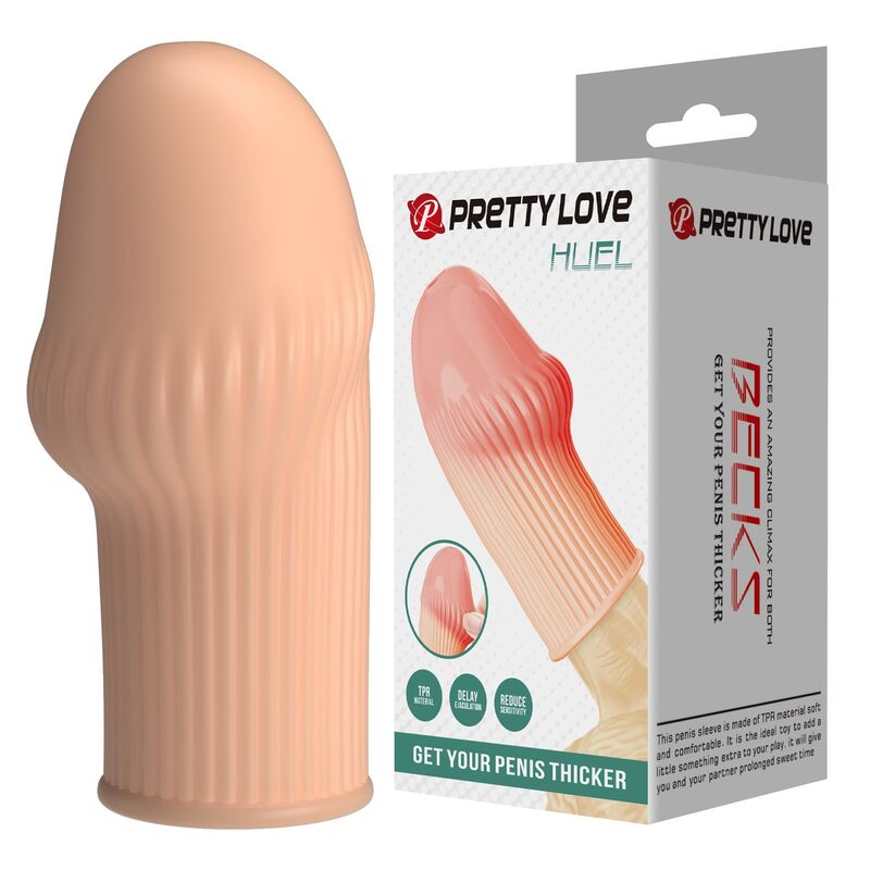 Vigoroso PRETTY LOVE - CAPA PENIANA HUEL PARA DEIXAR SEU PÊNIS MAIS GROSSO E COM A COR DA PELE
