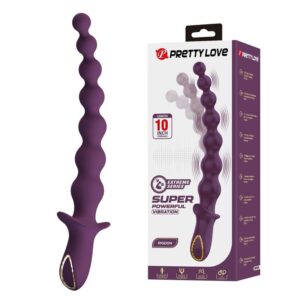 Vigoroso PRETTY LOVE - MADISON VIBRADOR ANAL RECARREGÁVEL COM 10 FUNÇÕES