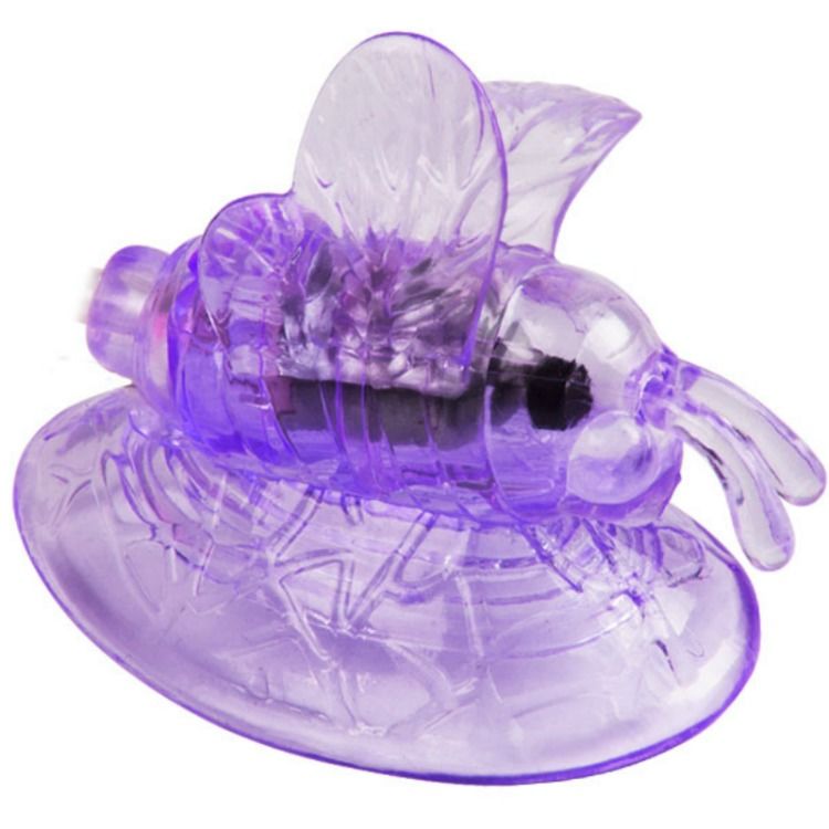 BAILE - BORBOLETA VIBRATÓRIA DE ESTIMULAO DE CLITÓRIS LILAC - Image 2