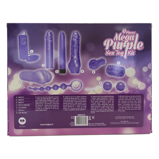 TOYJOY - SÓ PARA VOCÊ KIT DE BRINQUEDOS SEXUAIS MEGA ROXO - Image 3