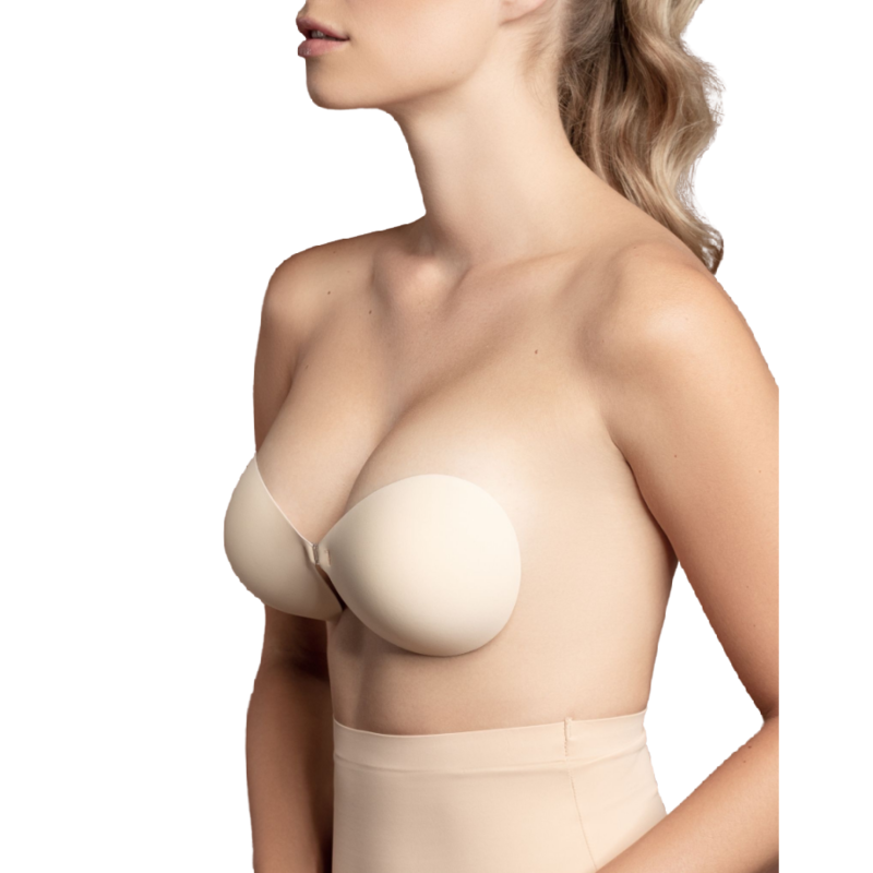 vVigoroso BYE-BRA - SUTI INVISÍVEL BEIGE COPO A