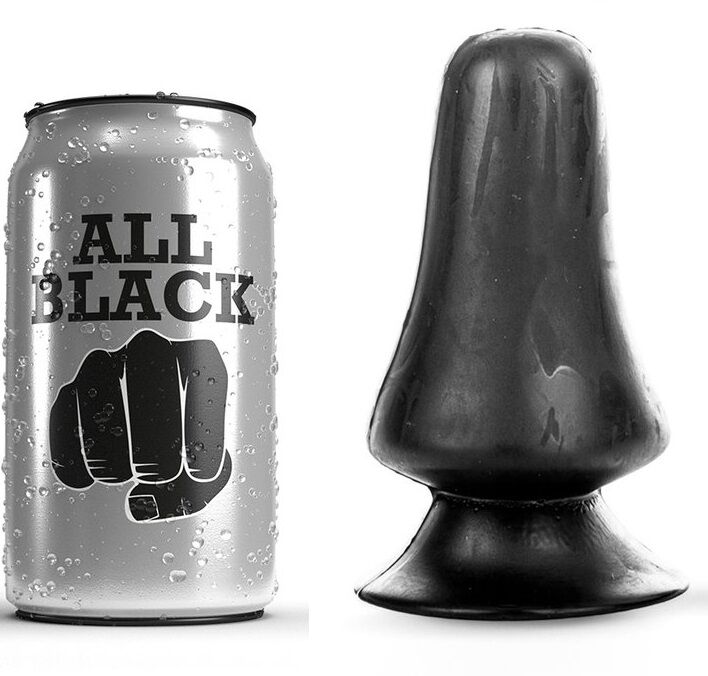 vVigoroso ALL BLACK - PLUG ANAL 12 CM