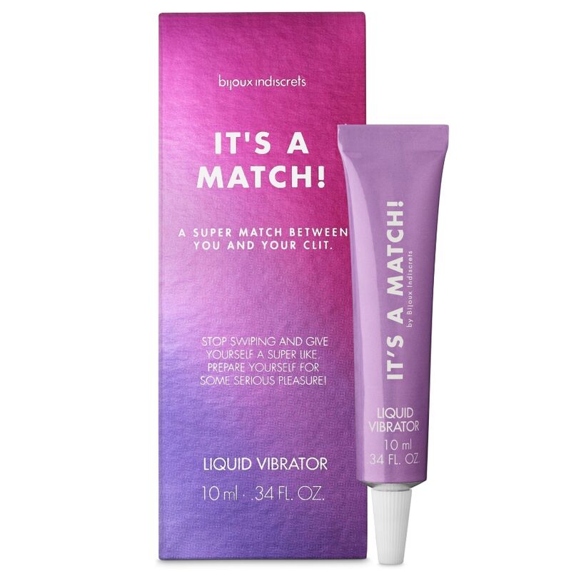 vVigoroso BIJOUX INDISCRETS - VIBRADOR LÃQUIDO ITS A MATCH 10 ML