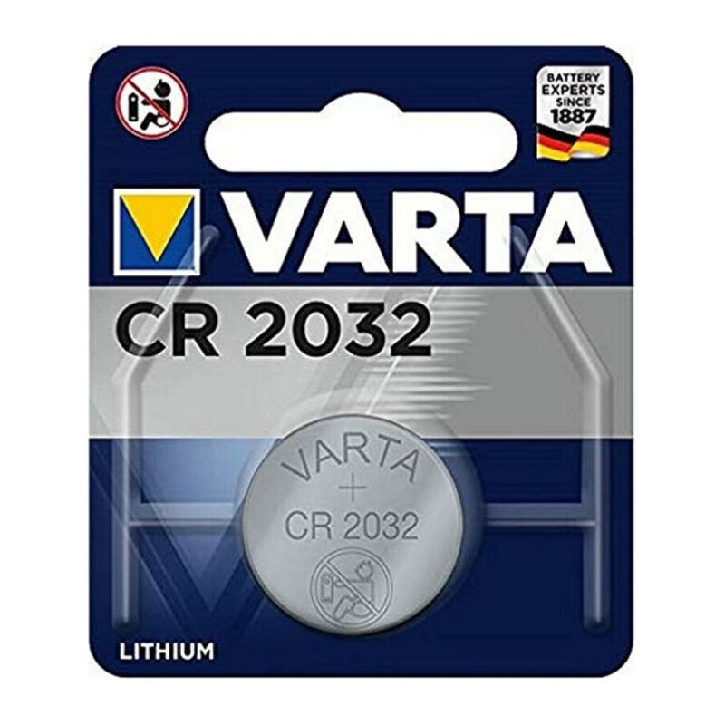 vVigoroso VARTA - BATERIA BOTÃO DE LÍTIO CR2032 UNIDADE 3V 1