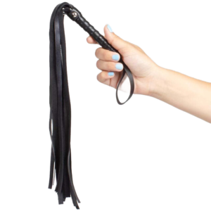 vVigoroso SECRETPLAY - CHICOTE BLACK BONDAGE COLEÇÃO BDSM