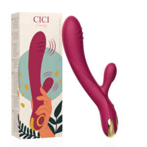 Vigoroso CICI BEAUTY - PREMIUM SILICONE COELHO VIBRADOR