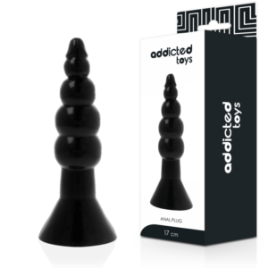 vVigoroso ADDICTED TOYS - PLUG ANAL 17 CM PRETO