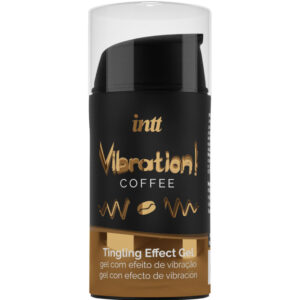 vVigoroso INTT - PODEROSO GEL VIBRANTE LÍQUIDO ESTIMULANTE ÍNTIMO CAFÉ 15ML